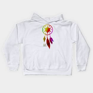 Dream Catcher Rainbow Dirty Kids Hoodie